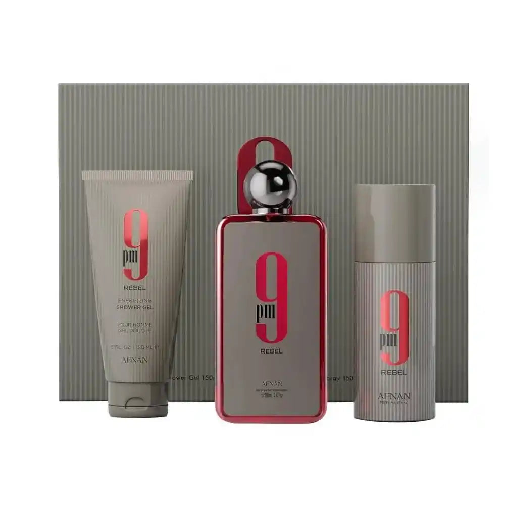 Afnan 9PM Rebel Gift Set 100ml